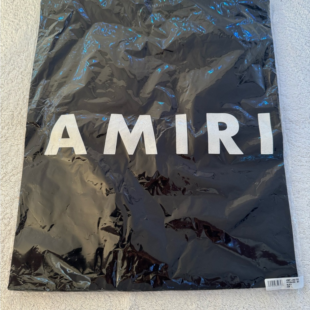 Amiri Army Logo Tee Black Size L